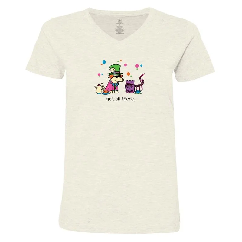 Clothes Of Woman Not All There - Ladies T-Shirt V-Neck