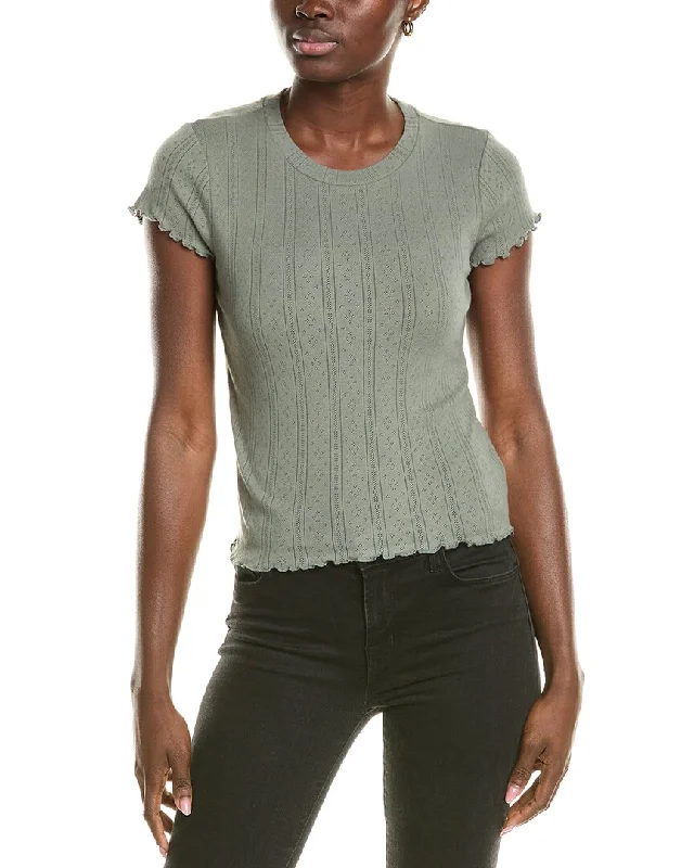 Stylish Women's Apparel Splendid Como Pointelle T-Shirt