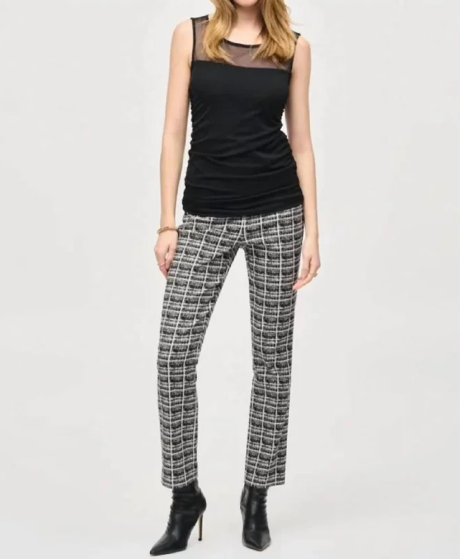 Women's Travel Attire Mesh Tank Top In Black