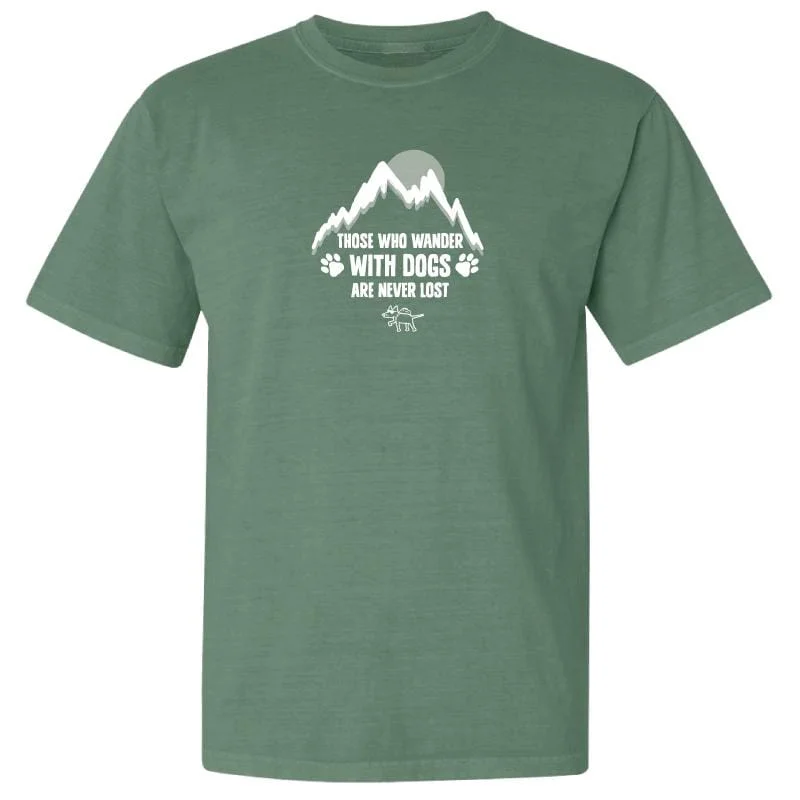 Affordable Online Boutique Those who wander with dogs are never lost - Classic Tee