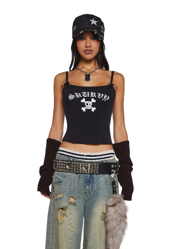 Women's Trendy Outfits Skurvy Bones Tank Top