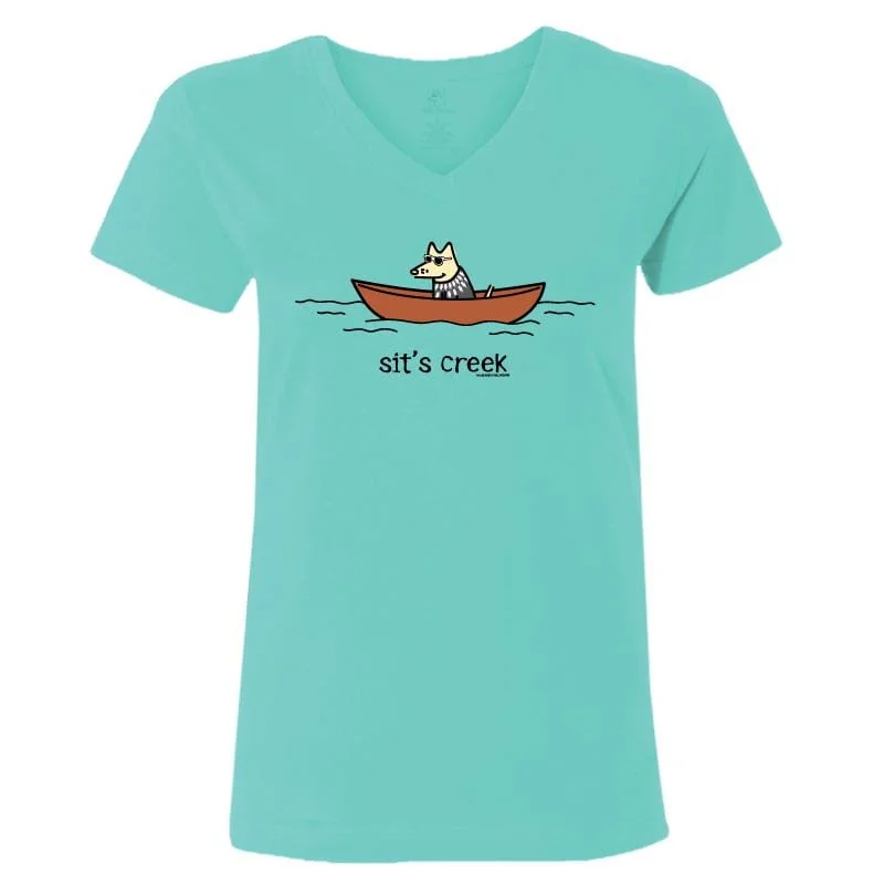 Women's High-Fashion Attire Sit's Creek - Ladies T-Shirt V-Neck