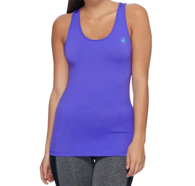 Women's Relaxed Outfit Pali Tank Top In Purple Rain