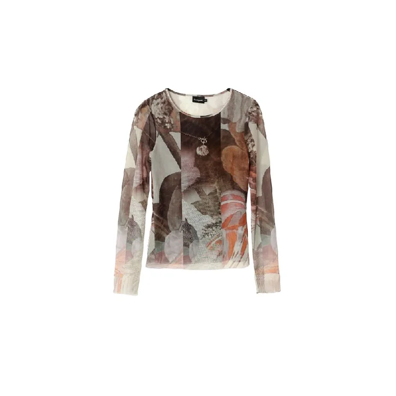 Designer Women's Fashion Online Desigual  Polyester Tops & Women's T-Shirt
