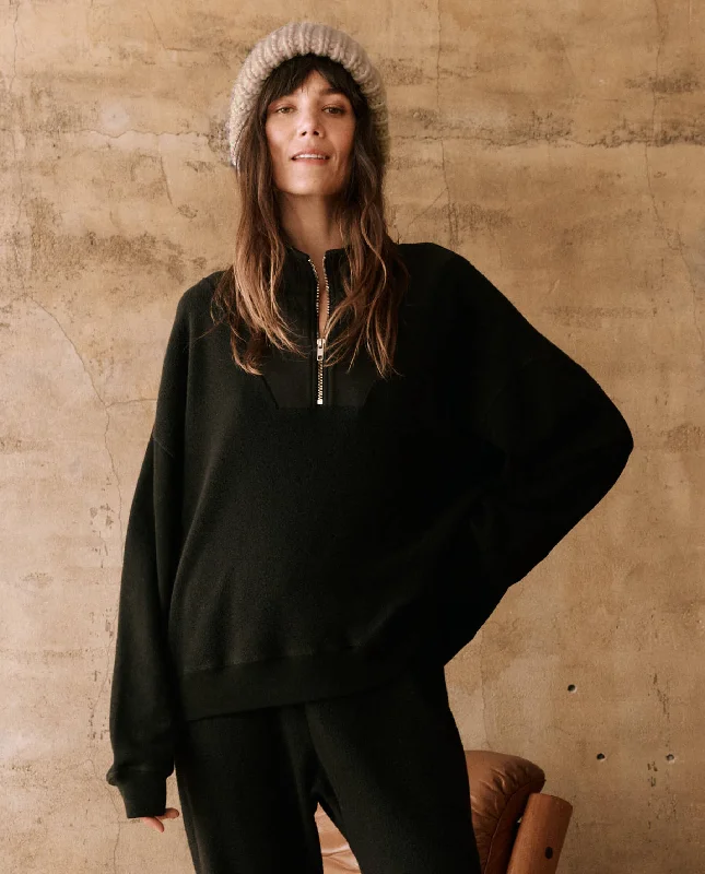 Sophisticated Fashion The Slouch Trail Sweatshirt. -- Almost Black