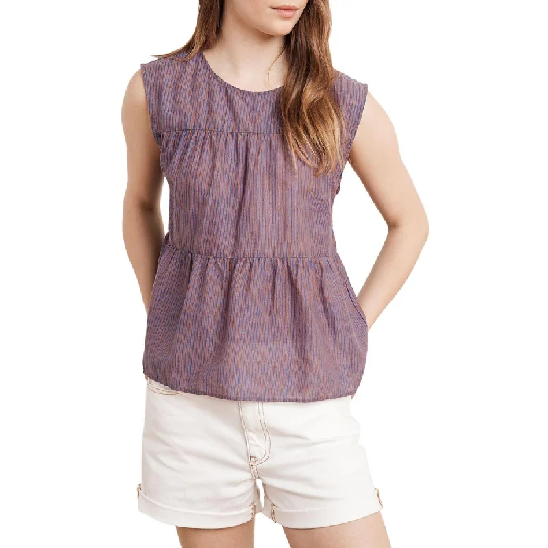 Women's Casual Outfit Juniors Womens Striped Boho Tank Top