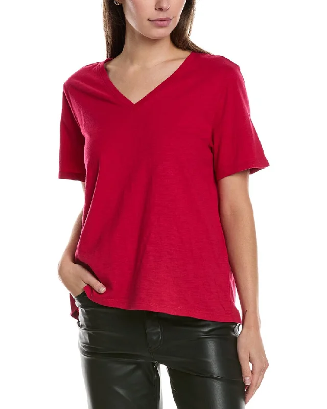 Discount Price EILEEN FISHER V-Neck T-Shirt