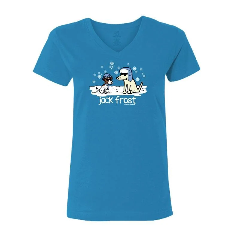 Women's Outdoor Activity Garments Jack Frost - Ladies T-Shirt V-Neck