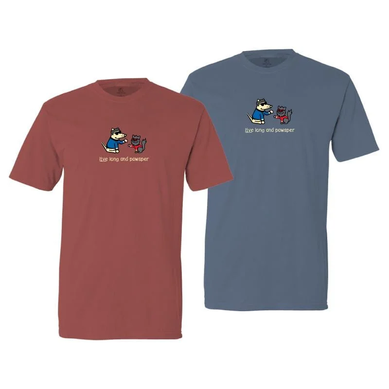 Relaxed Fit Women's Fashion Live Long And Pawsper - Classic Tee