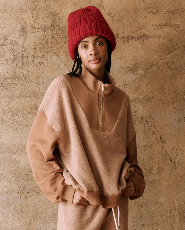 High End Fashion The Slouch Trail Sweatshirt. -- Fawn