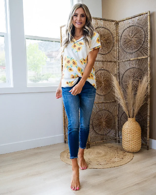 Women's Clothing for Every Season and Trend Sunflower Pocket Top FINAL SALE