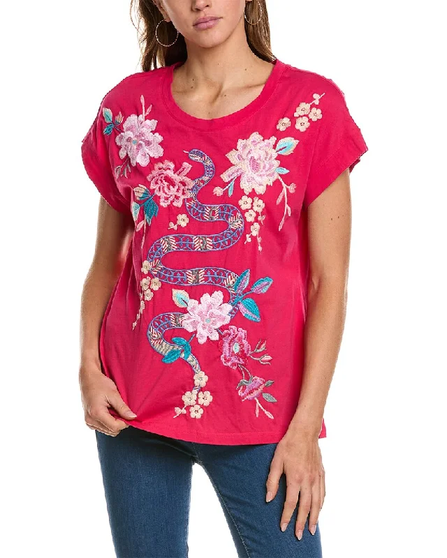Latest Trends Johnny Was Relaxed T-Shirt