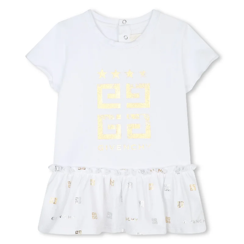 Trend Setting Wardrobe White Short Sleeved Dress