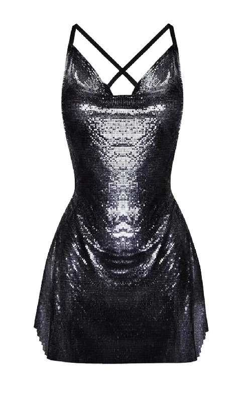 Women's Floral Print Outfit Calypso Dress - Jet Black