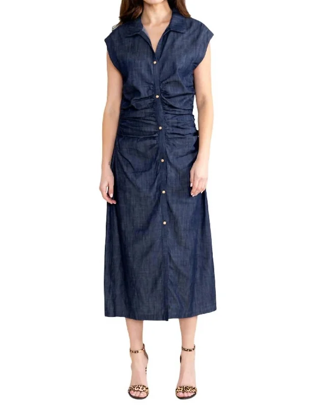 Women's Clothing for All Occasions Layna Dress In Denim
