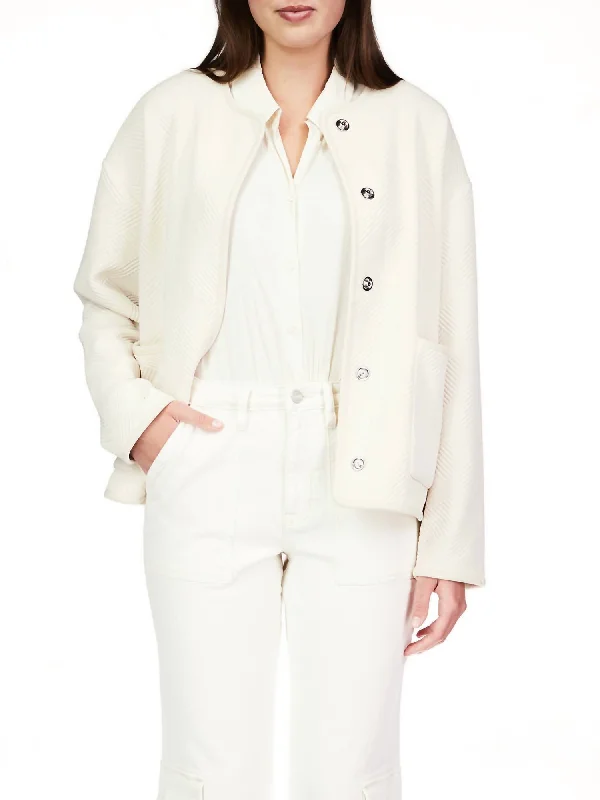 Women's Evening Apparel Paris Knit Jacket In Eco Natural